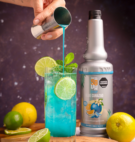 syrup blue curazao